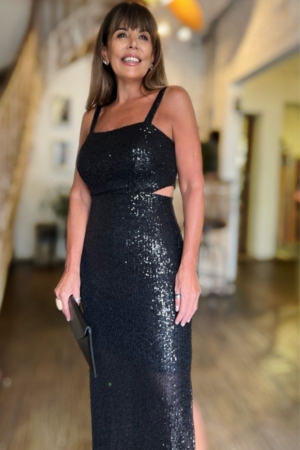 Vestido Lg Brilho Dayle