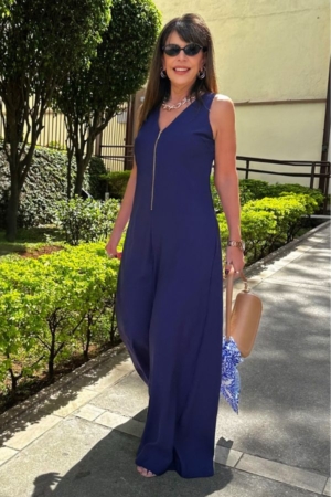 Macacão Pantalona Maxi Inês