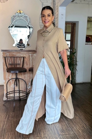 Chemise Mg Curta Beth